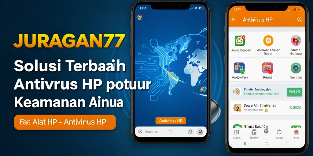 Tampilan antarmuka utama aplikasi JURAGAN77 dengan fitur pemindaian.