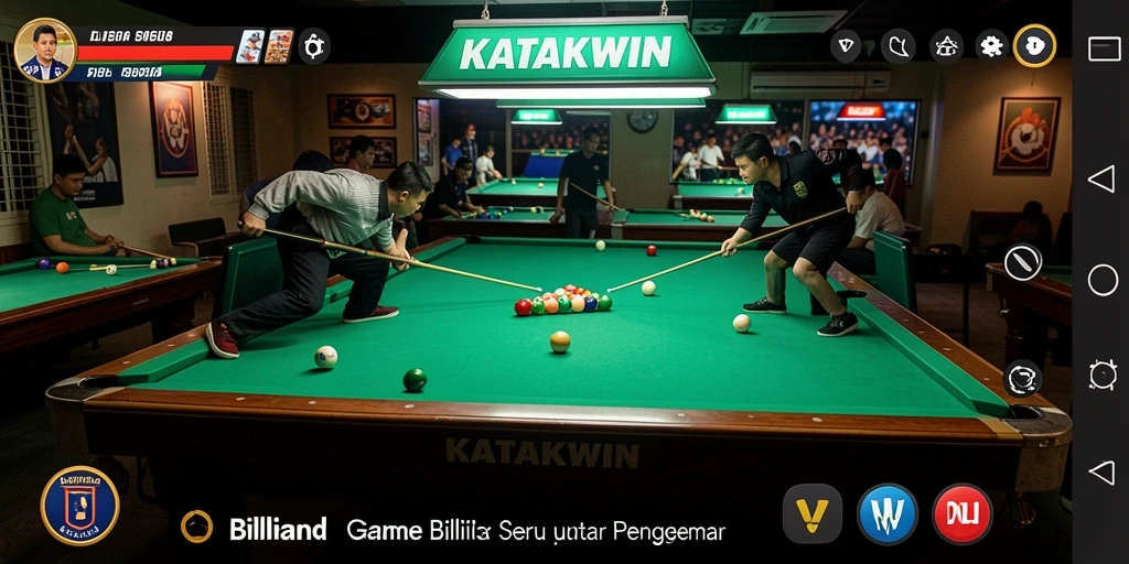 Tampilan antarmuka KATAKWIN yang menarik dan mudah digunakan.