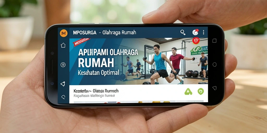 Antarmuka aplikasi MPOSURGA yang sederhana dan intuitif.