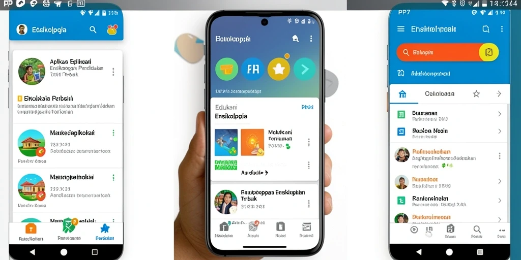 Tampilan antarmuka aplikasi PP7 yang informatif dan menarik.