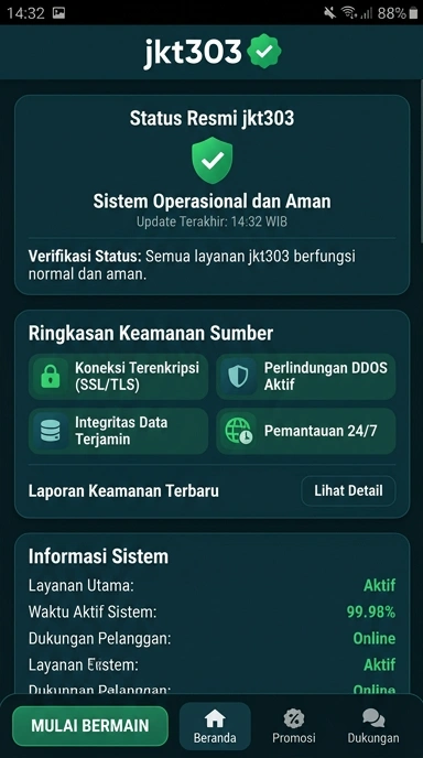 Kanal Resmi jkt303 untuk Pengguna Android Indonesia